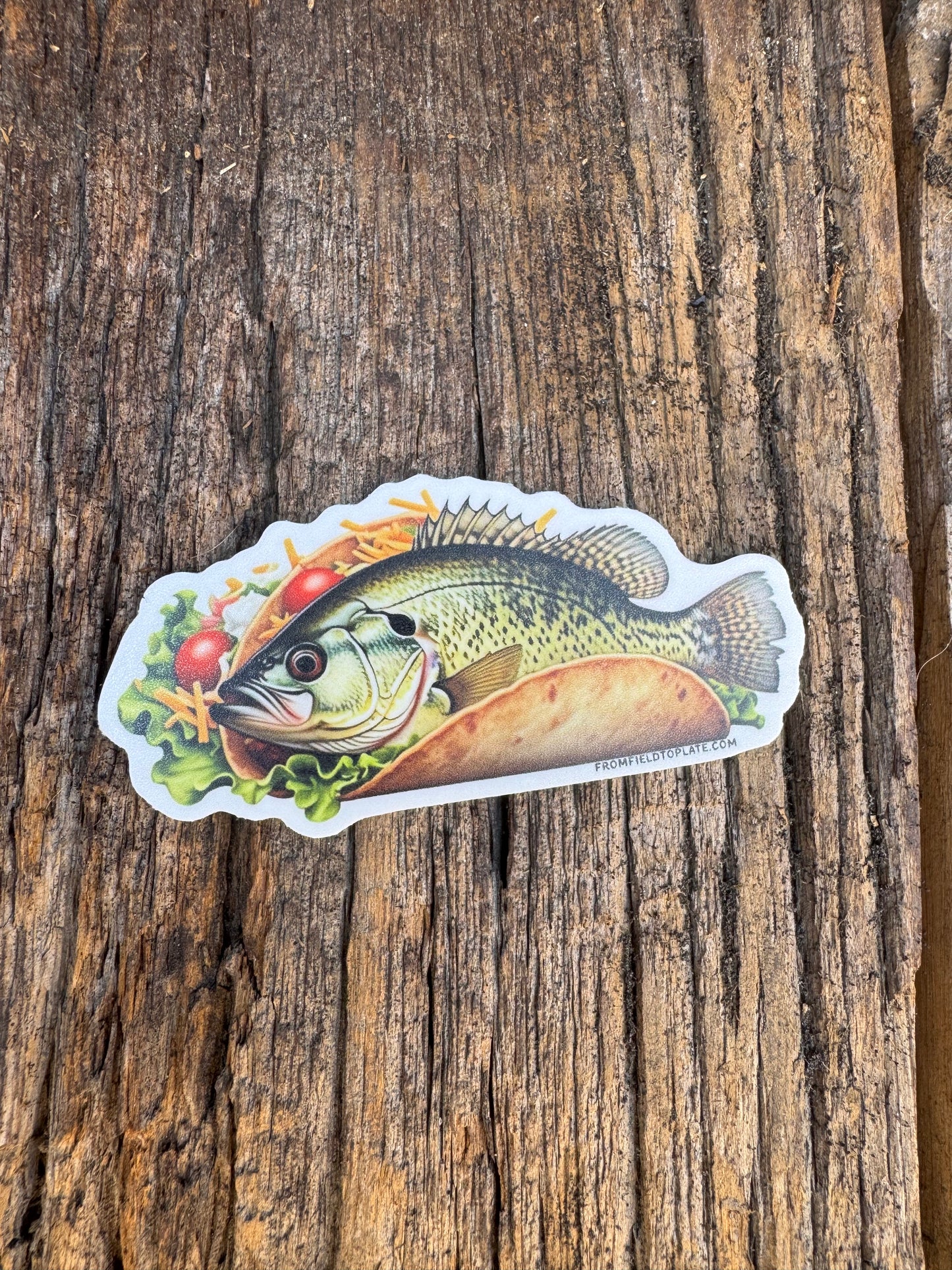 Crappy Fish Taco Sticker