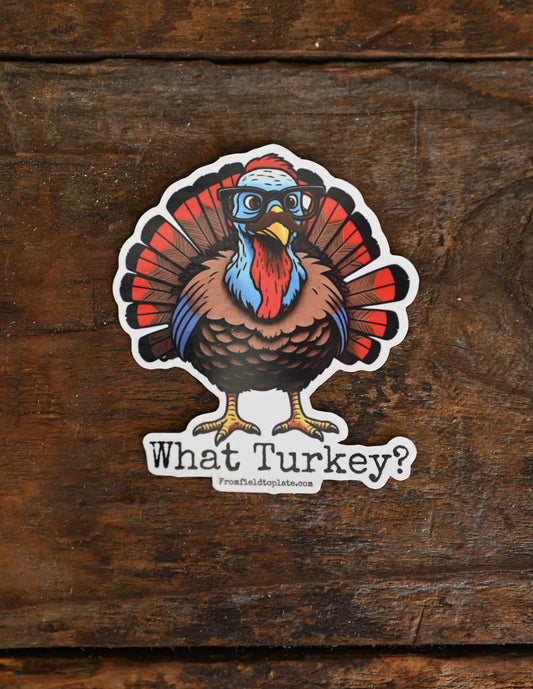 What Turkey Sticker?