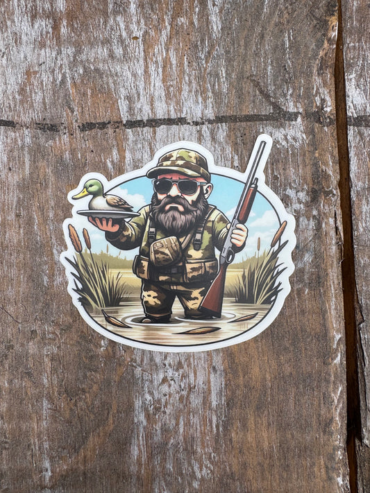 Duck Dinner Sticker